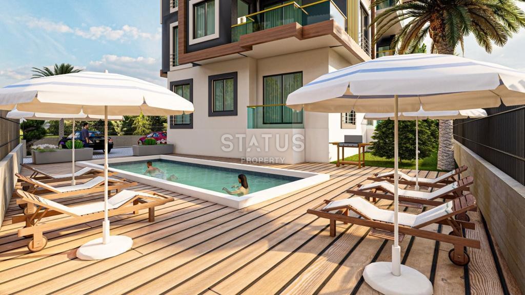 Недорогая квартира 1+1 в Газипаше, 55 м2 фото 4