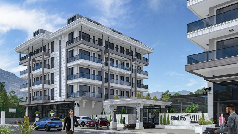 New project in Kargicak area, 300 meters from the sea фото 7