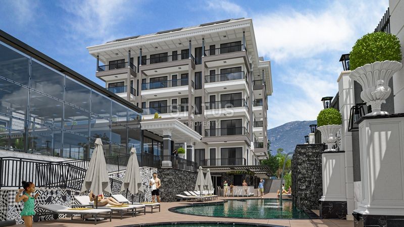 New project in Kargicak area, 300 meters from the sea фото 10