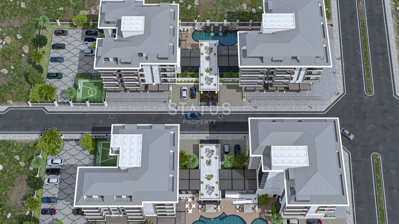 New project in Kargicak area, 300 meters from the sea фото 11