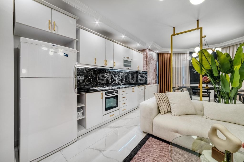 Luxurious three-room apartment with panoramic views in the Bektash area, 110 m2 фото 12