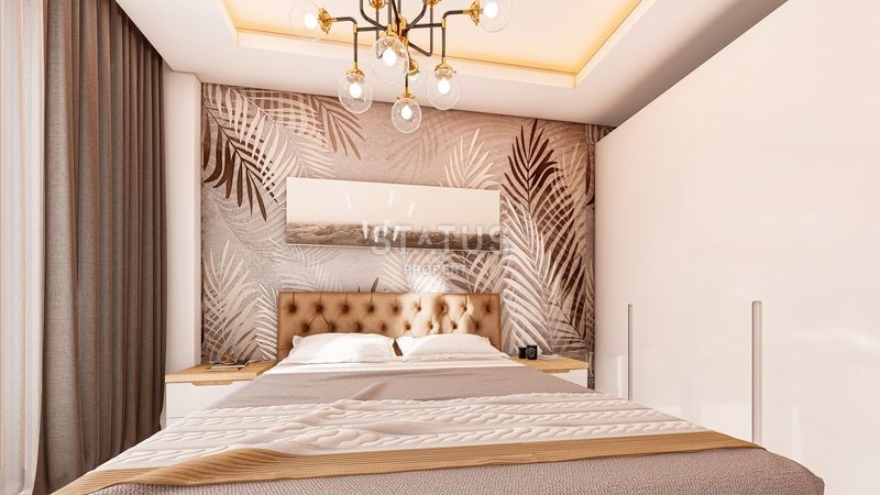 New villas 3+1 with a private pool in the Payallar area, 200 m2 фото 4