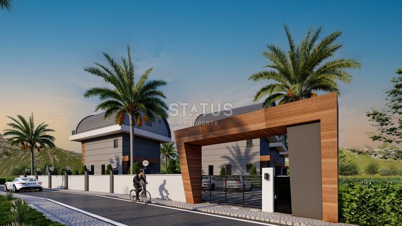 New villas 3+1 with a private pool in the Payallar area, 200 m2 фото 8
