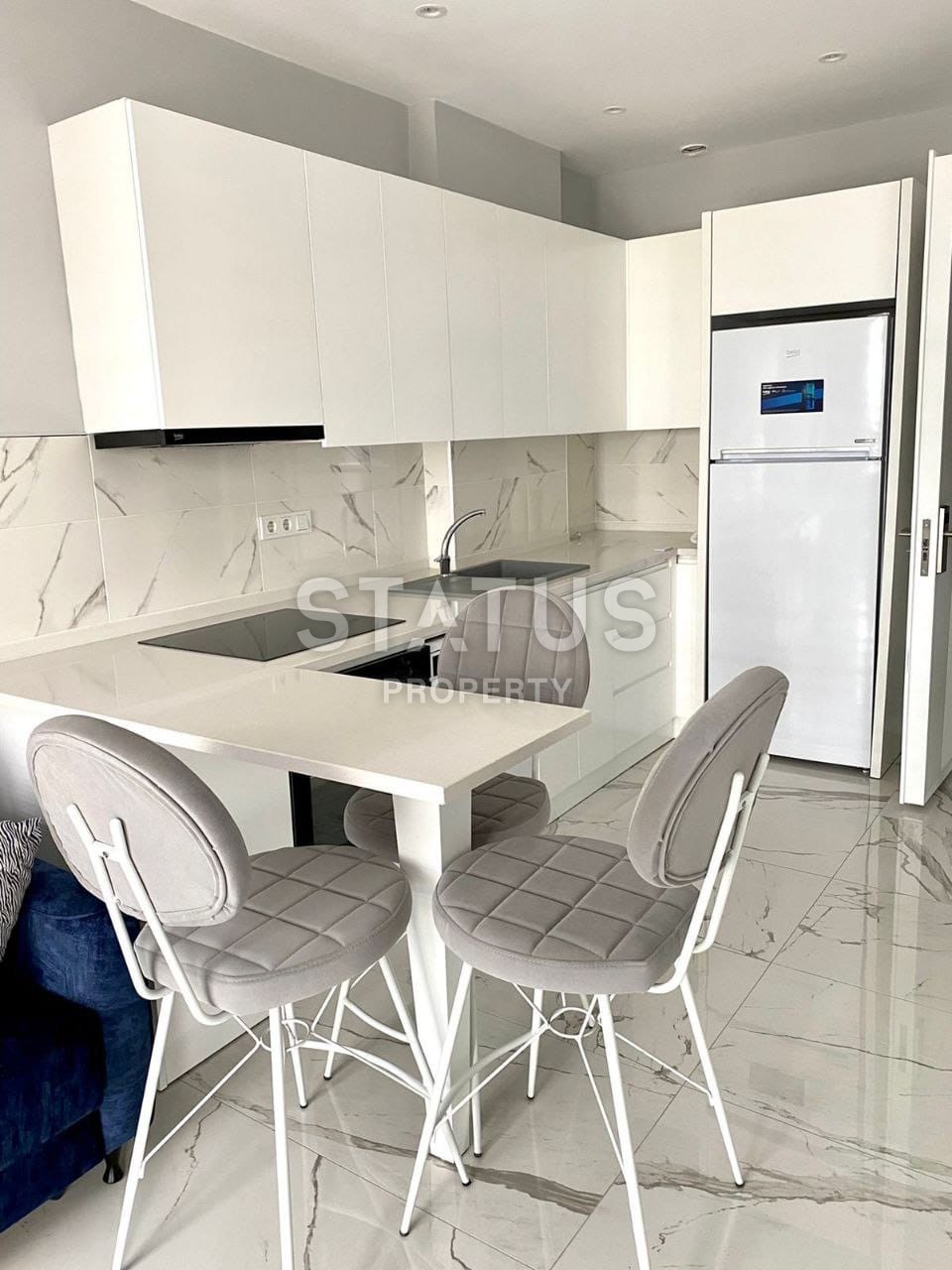 Квартира 1+1 с мебелью в центре Аланьи, 50 м2 фото 3