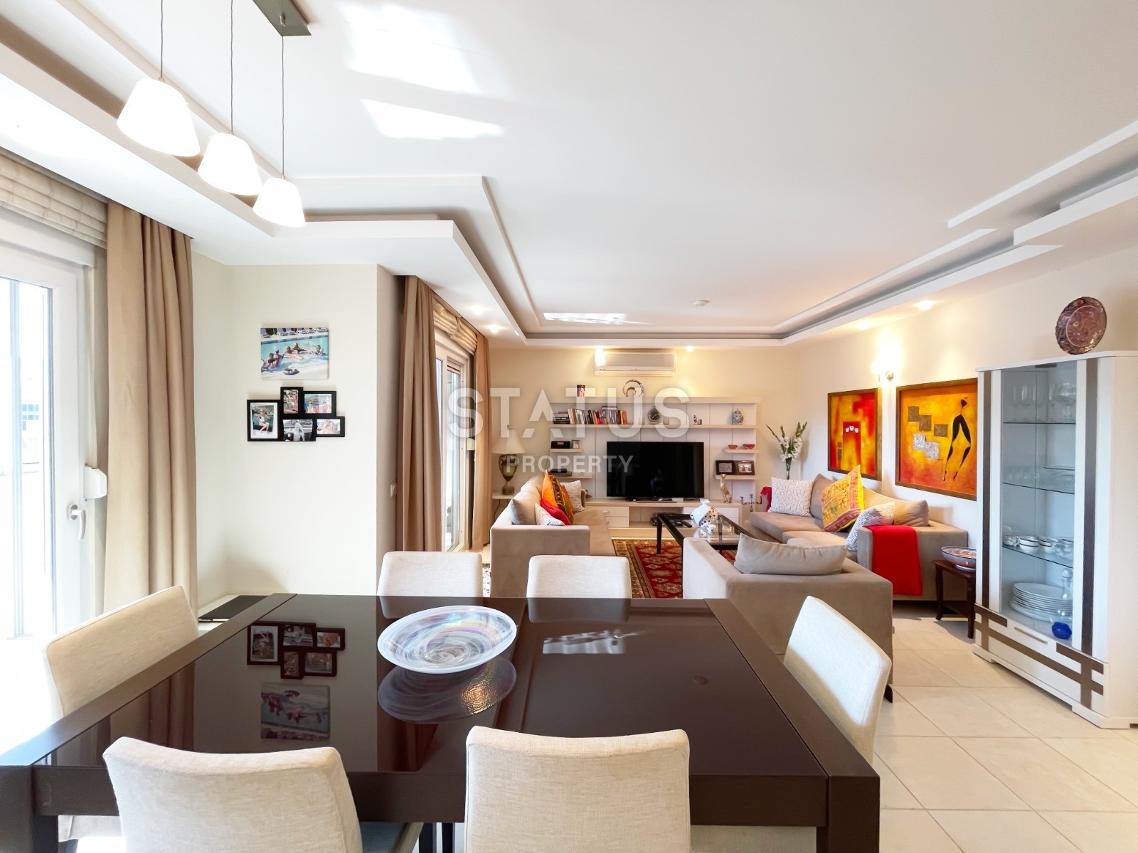 Просторные апартаменты дуплекс 4+1 в открытом районе Оба, 200м2 фото 30