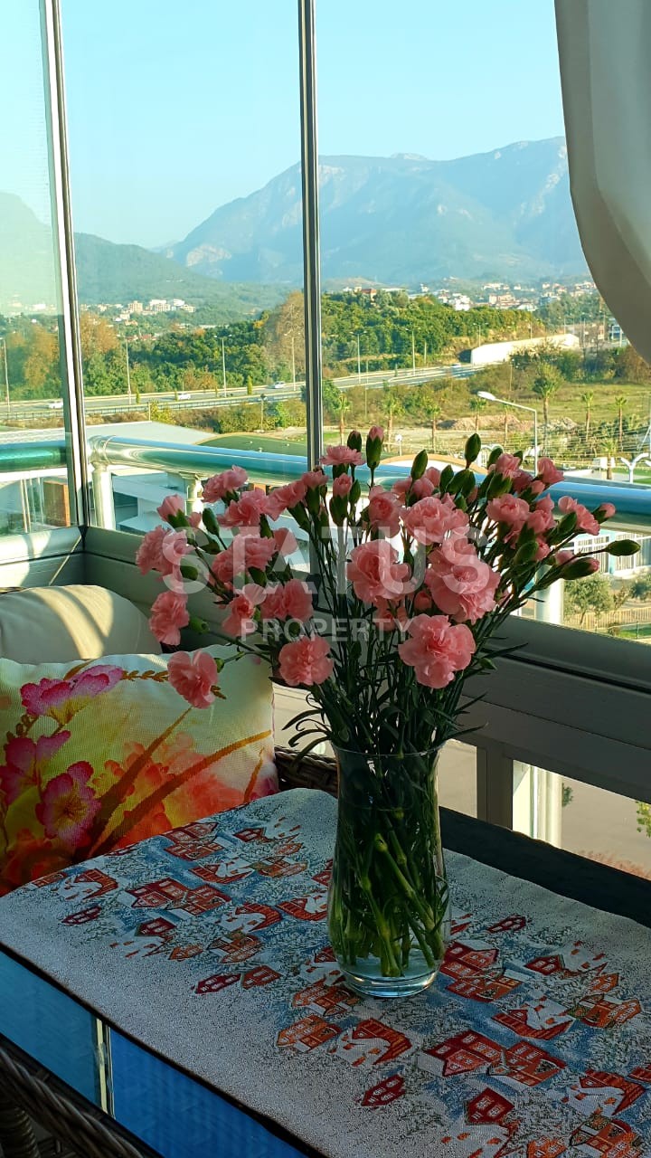 Просторная светлая квартира 1+1 в одном из лучших комплексах в Алании с ВНЖ, 75м2 фото 5