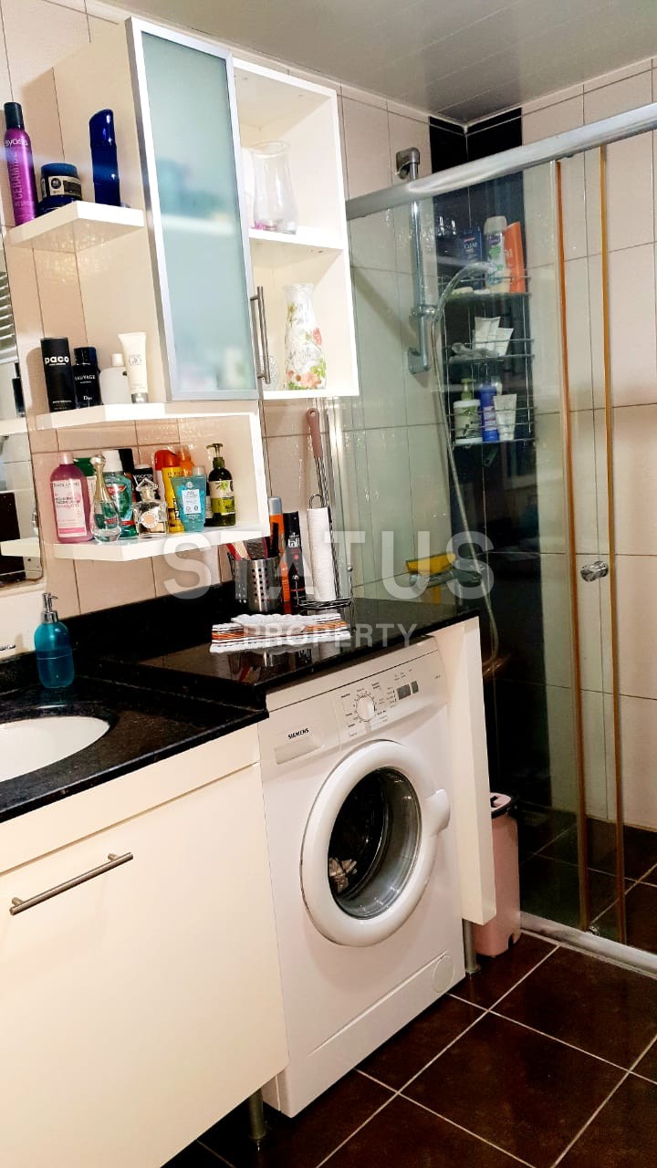 Просторная светлая квартира 1+1 в одном из лучших комплексах в Алании с ВНЖ, 75м2 фото 10