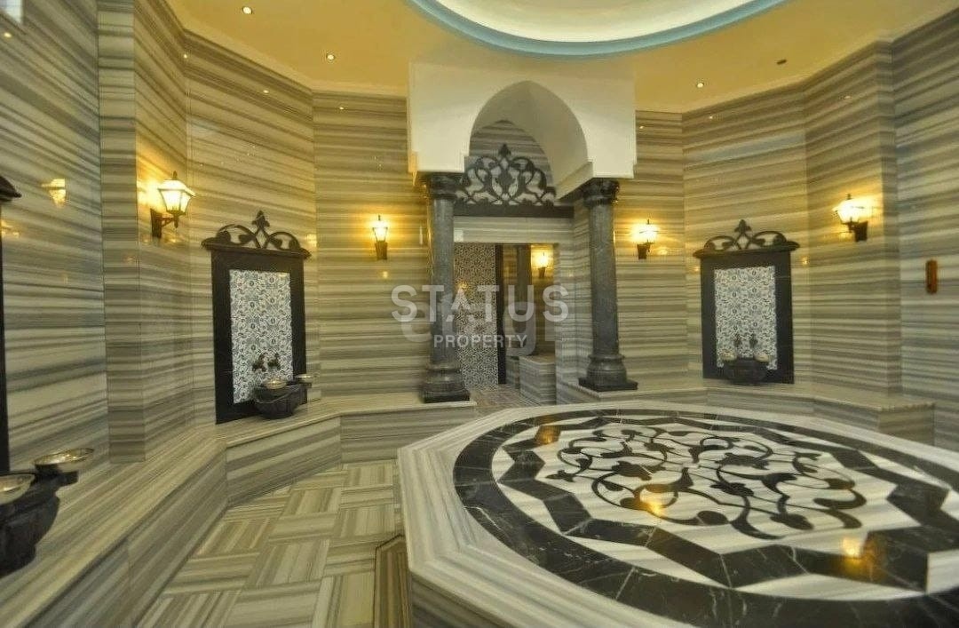 Просторная светлая квартира 1+1 в одном из лучших комплексах в Алании с ВНЖ, 75м2 фото 14