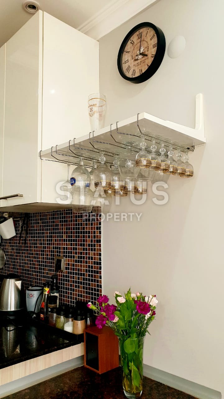 Просторная светлая квартира 1+1 в одном из лучших комплексах в Алании с ВНЖ, 75м2 фото 15