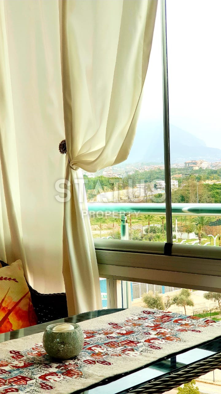 Просторная светлая квартира 1+1 в одном из лучших комплексах в Алании с ВНЖ, 75м2 фото 22