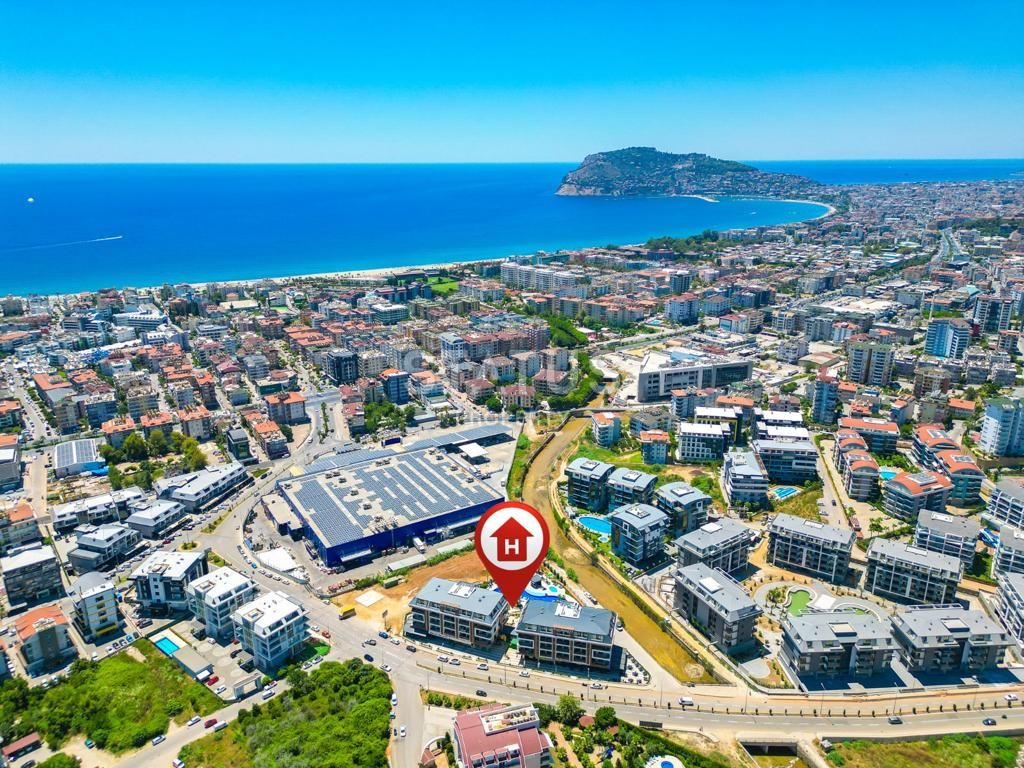 Furnished apartment for sale, in a premium class 1+1 complex in Oba, 60m2 фото 46