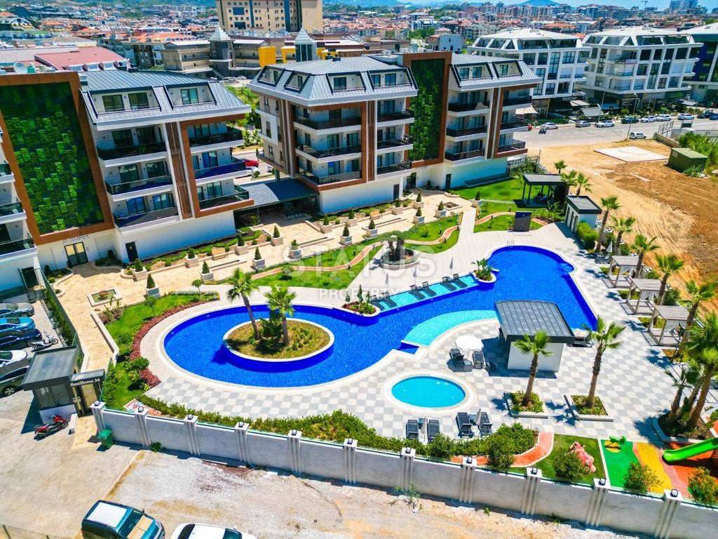 Furnished apartment for sale, in a premium class 1+1 complex in Oba, 60m2 фото 49