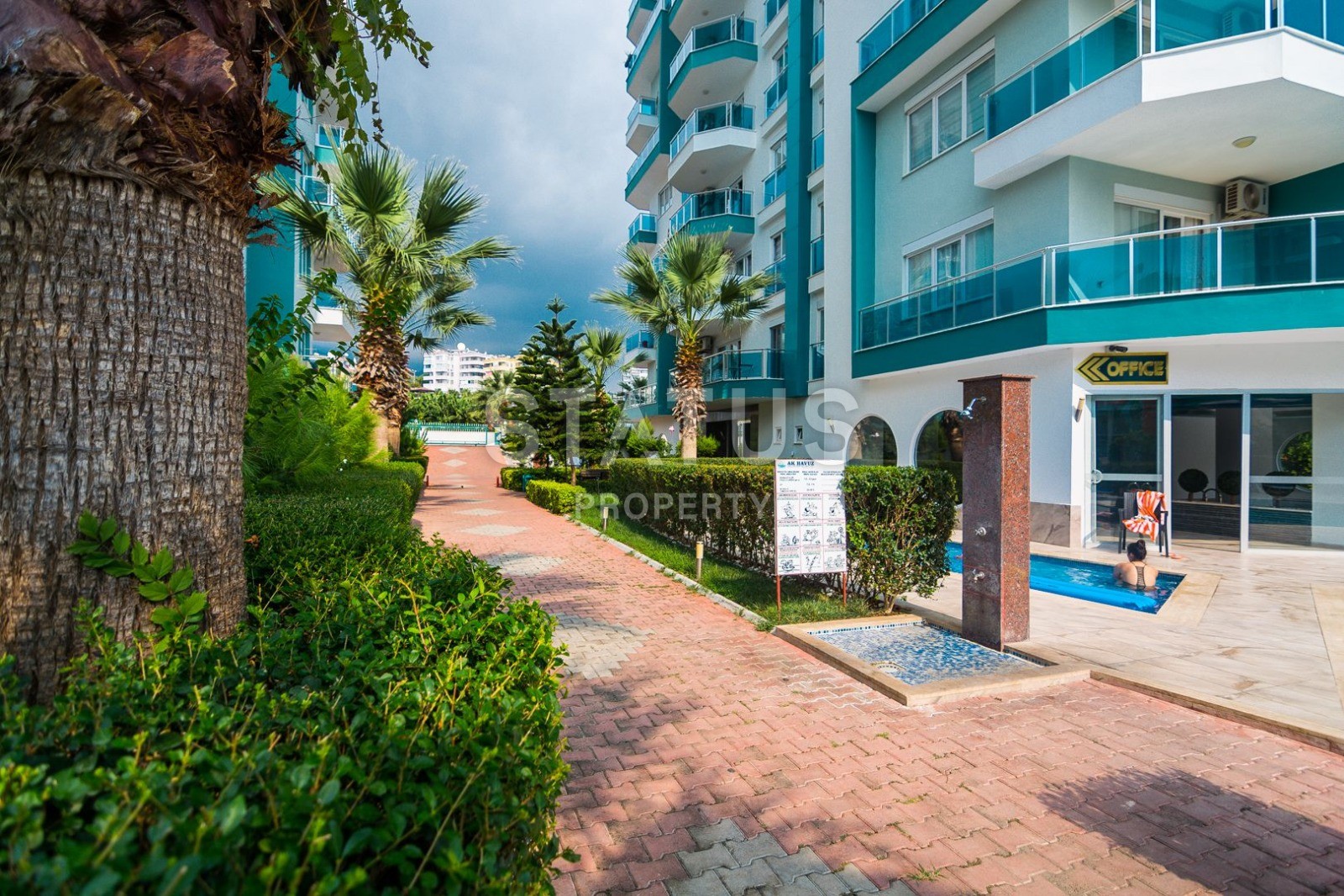 Шикарная квартира в Махмутларе  с видом на море и горы. Мебель и техника в цене! фото 4