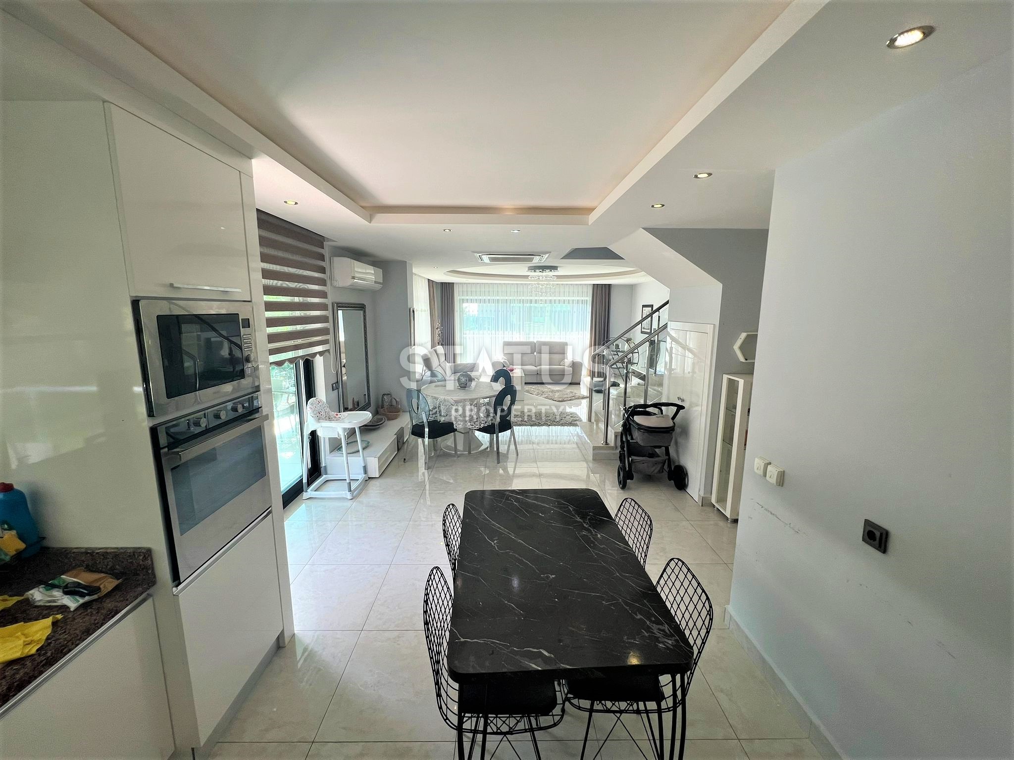 Дуплекс  в районе Каргыджак 3+1 с собственным садом, 3+1 м2 фото 15