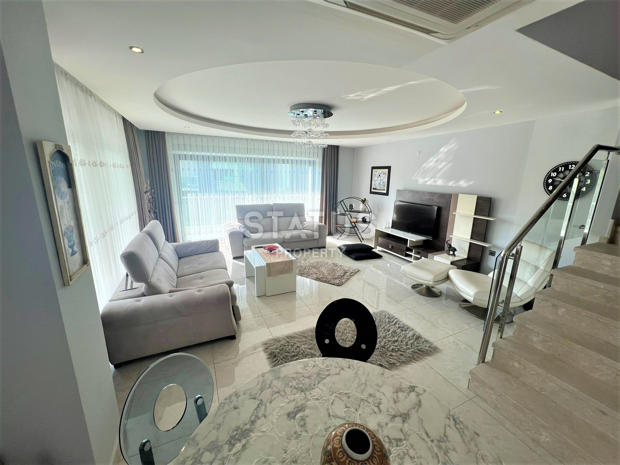 Дуплекс  в районе Каргыджак 3+1 с собственным садом, 3+1 м2 фото 20