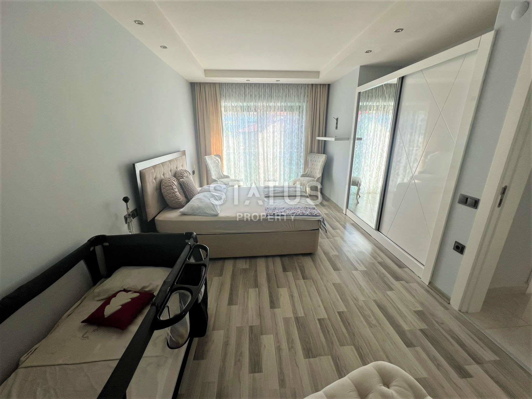 Дуплекс  в районе Каргыджак 3+1 с собственным садом, 3+1 м2 фото 27