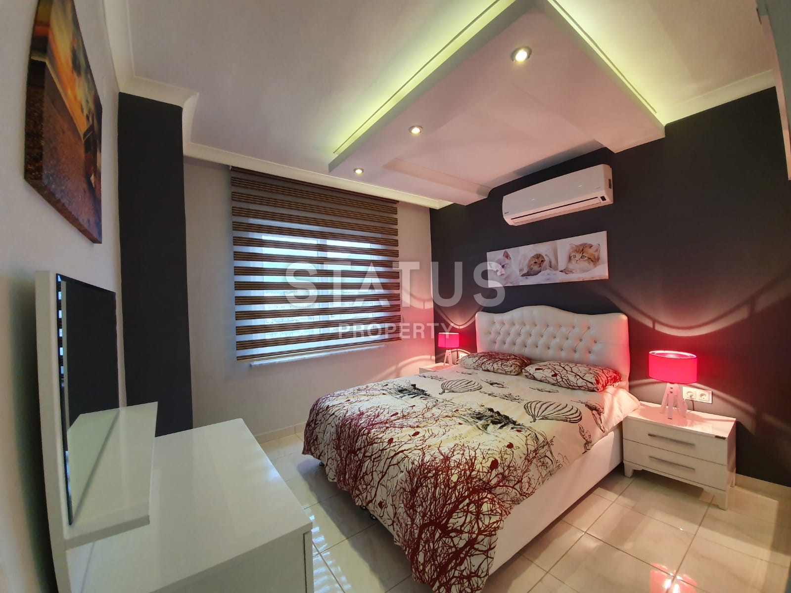 Шикарная квартира в Махмутларе  с видом на море и горы. Мебель и техника в цене! фото 13