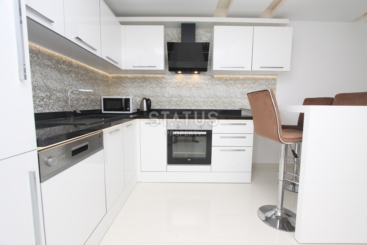 Two-room apartments in a premium class complex in the very center of Alanya, 200 meters from Cleopatra Beach. 62m2 фото 6