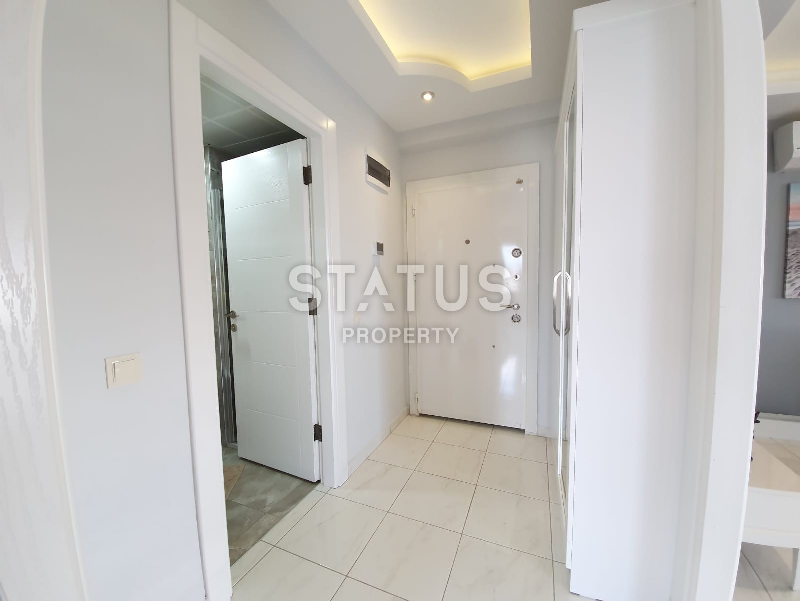 Шикарная квартира в Махмутларе  с видом на море и горы. Мебель и техника в цене! фото 16