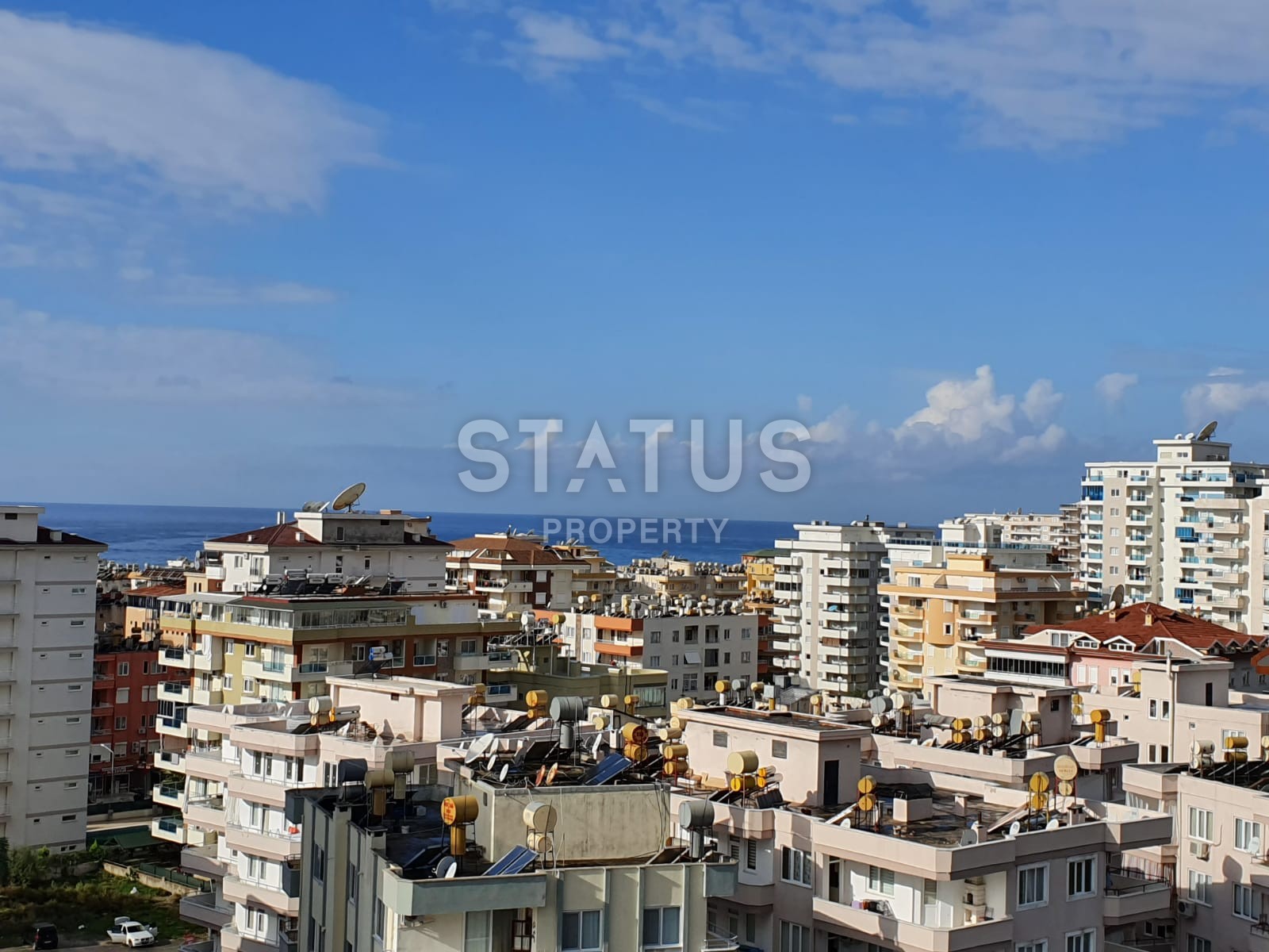 Шикарная квартира в Махмутларе  с видом на море и горы. Мебель и техника в цене! фото 19