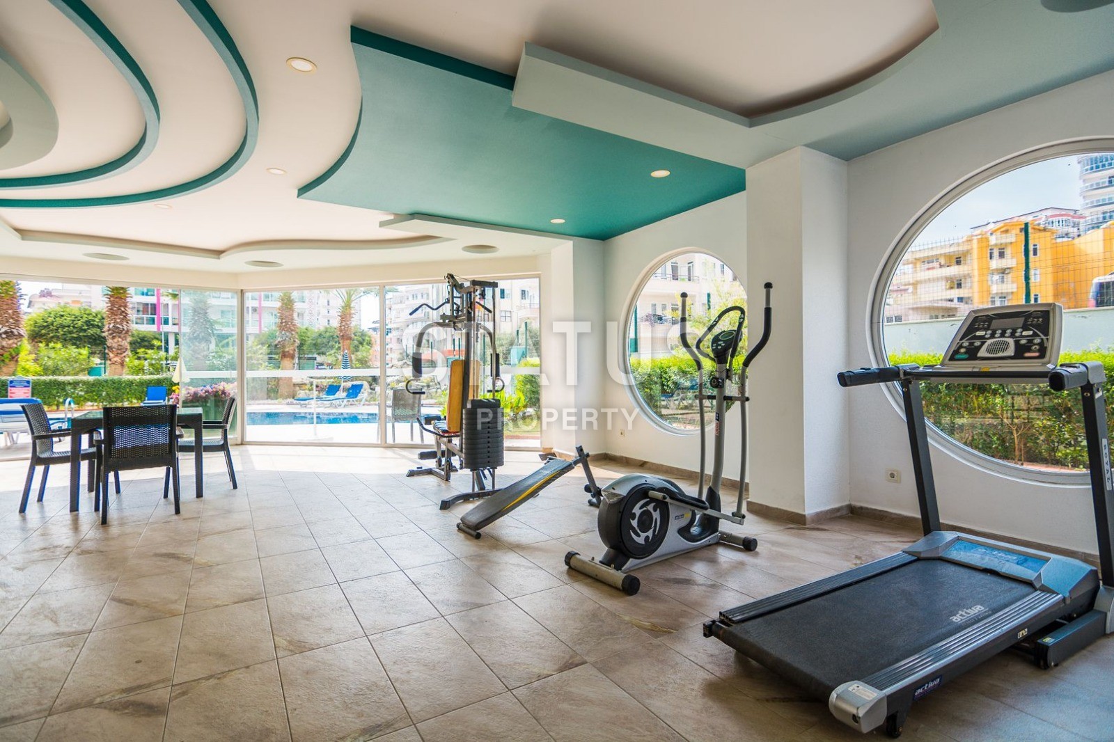 Шикарная квартира в Махмутларе  с видом на море и горы. Мебель и техника в цене! фото 28