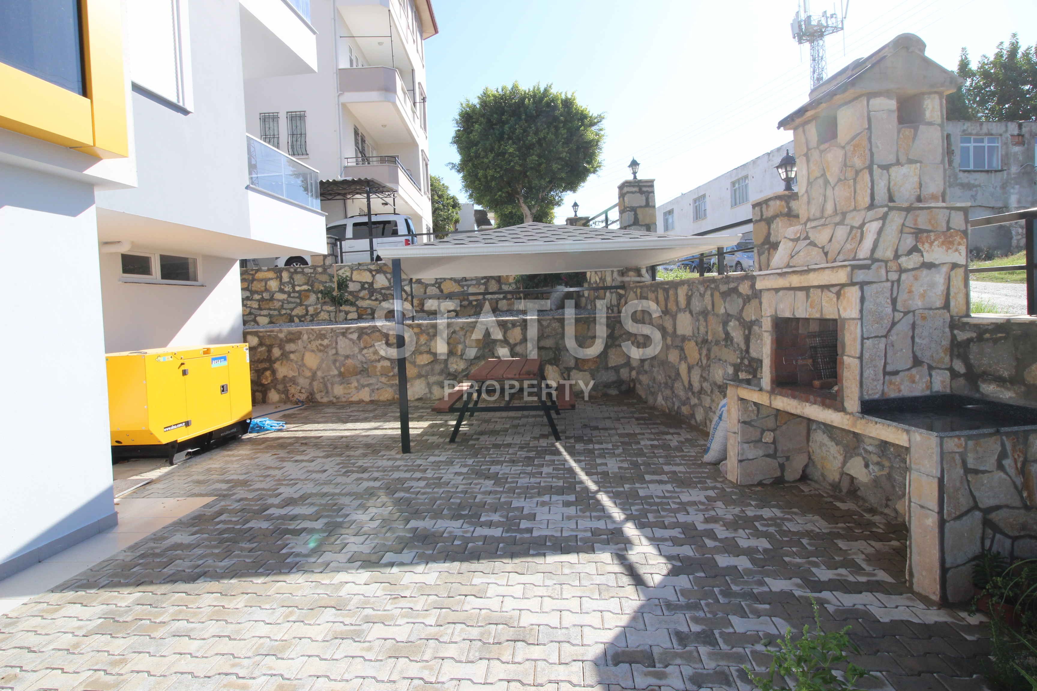 Трехкомнатные апартаменты с видом на море и горы в новом комплексе в Авсалларе, 110 м2 фото 3