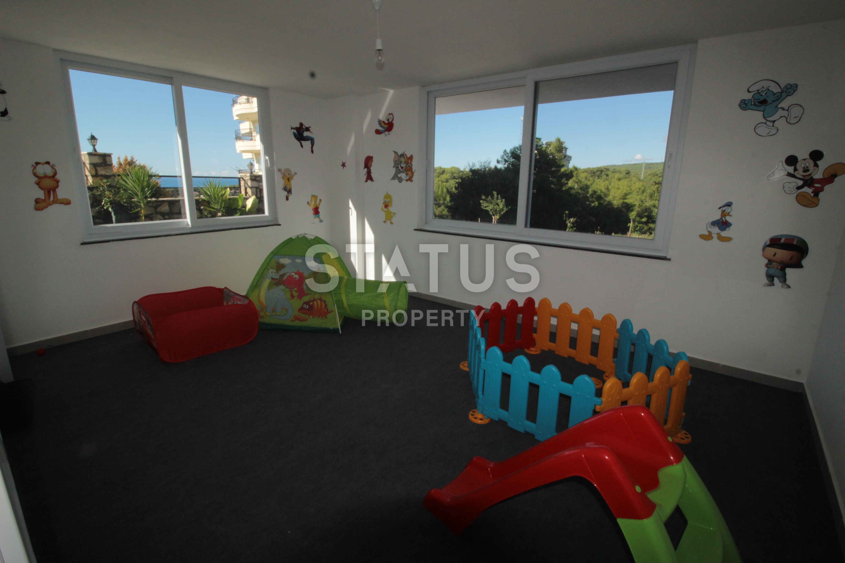 Трехкомнатные апартаменты с видом на море и горы в новом комплексе в Авсалларе, 110 м2 фото 5