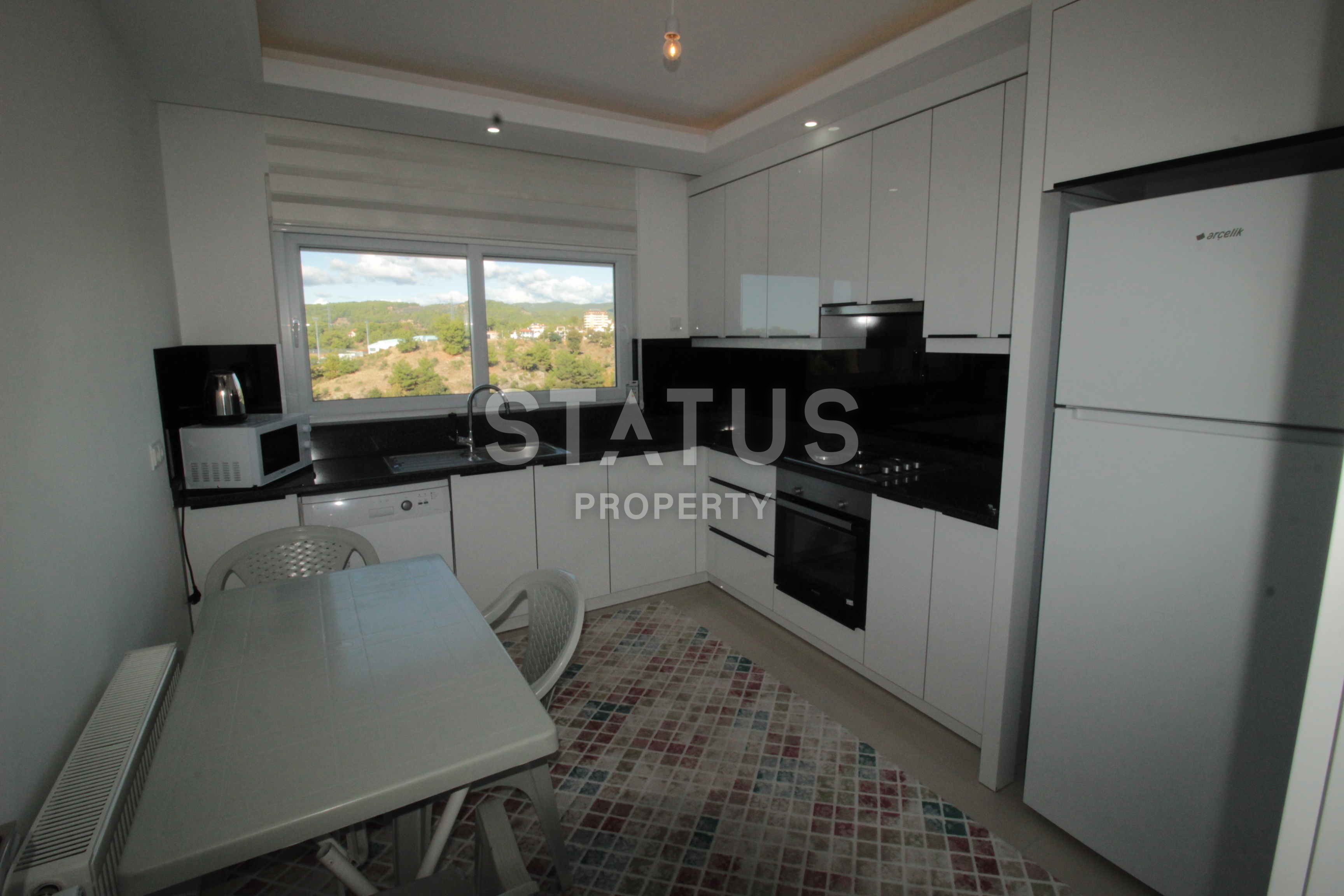 Трехкомнатные апартаменты с видом на море и горы в новом комплексе в Авсалларе, 110 м2 фото 12