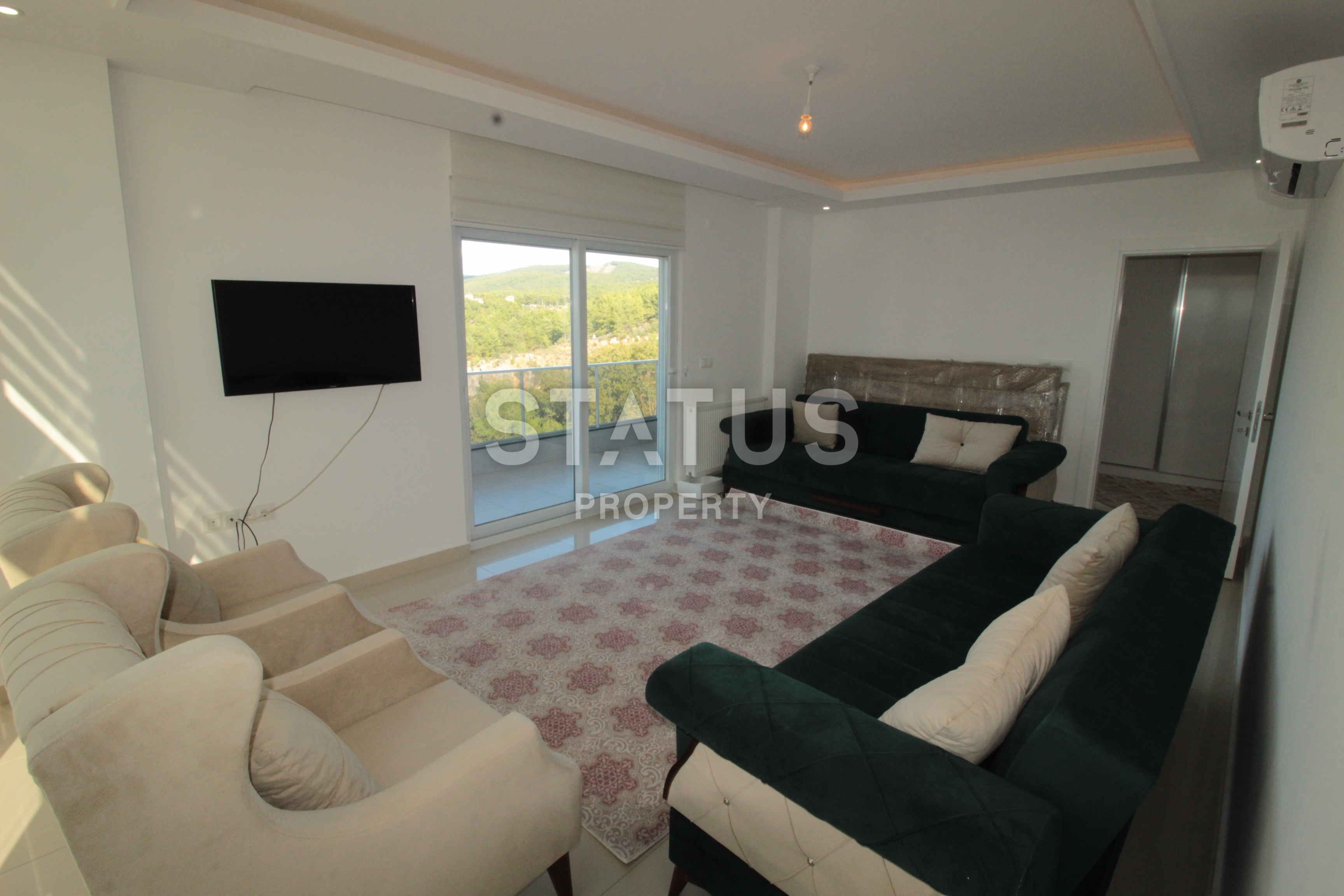 Трехкомнатные апартаменты с видом на море и горы в новом комплексе в Авсалларе, 110 м2 фото 15