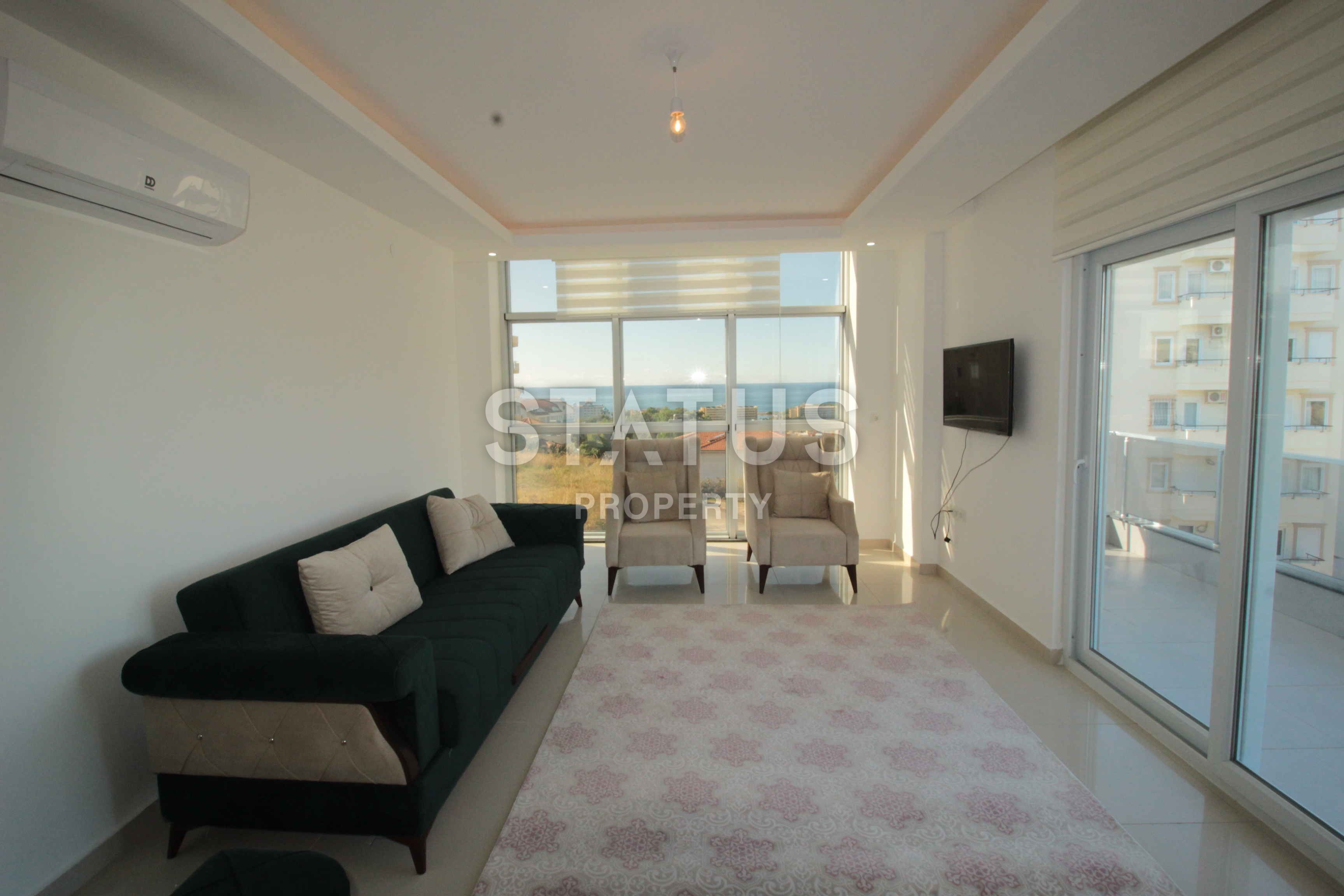 Трехкомнатные апартаменты с видом на море и горы в новом комплексе в Авсалларе, 110 м2 фото 16