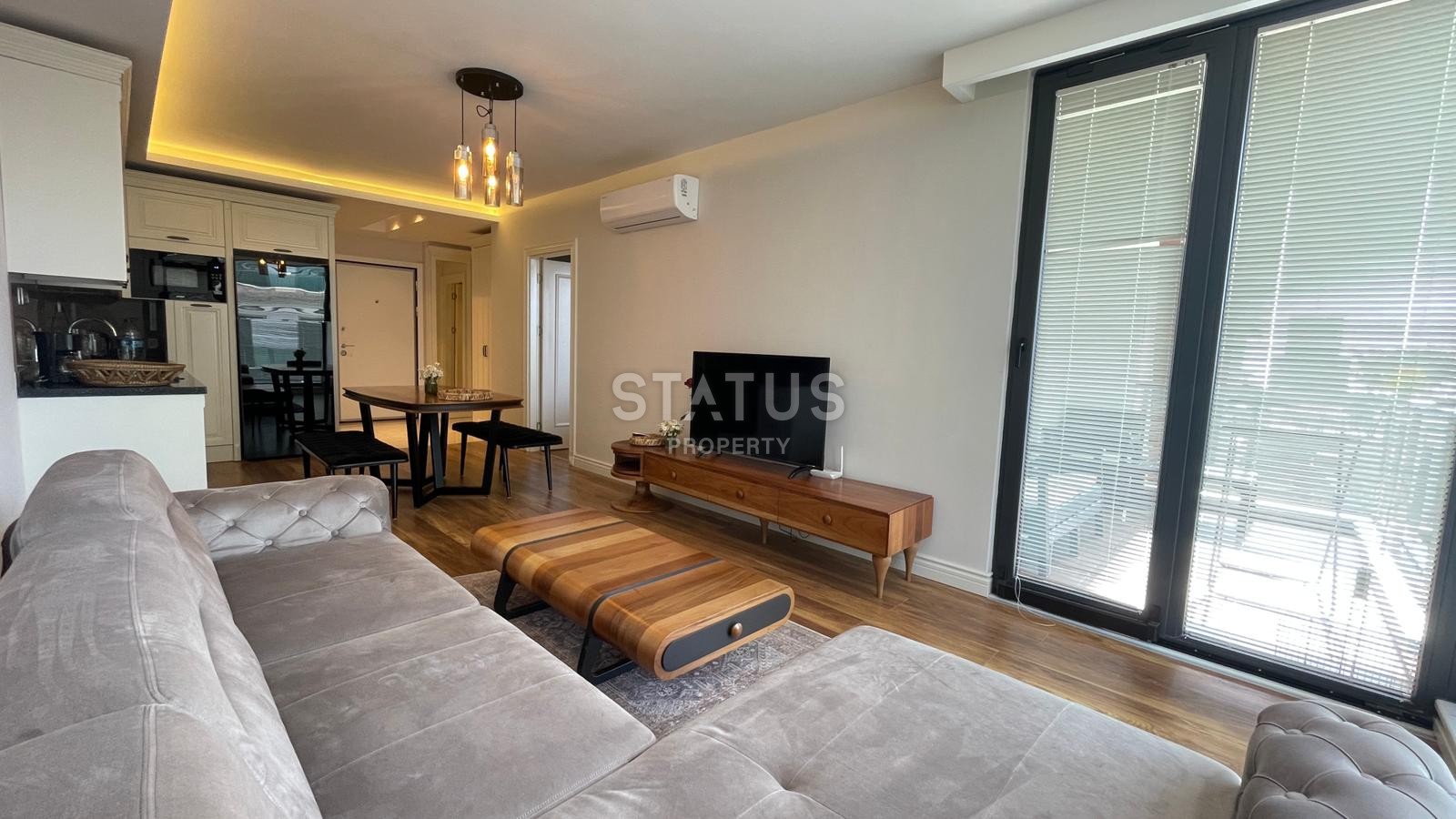 Апартаменты 1+1 на первой линии в районе Кестель, 75м2 фото 6