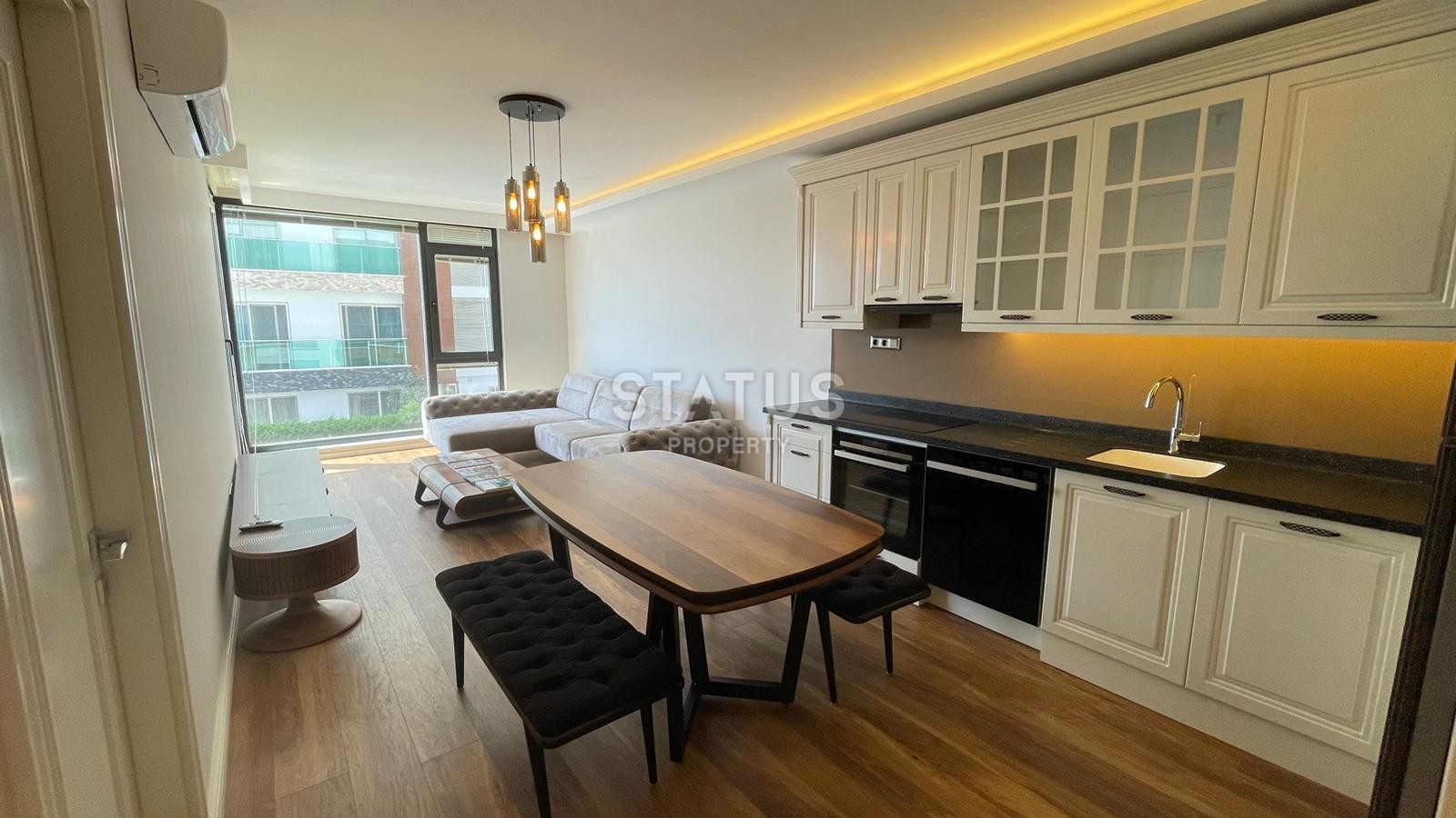 Апартаменты 1+1 на первой линии в районе Кестель, 75м2 фото 10