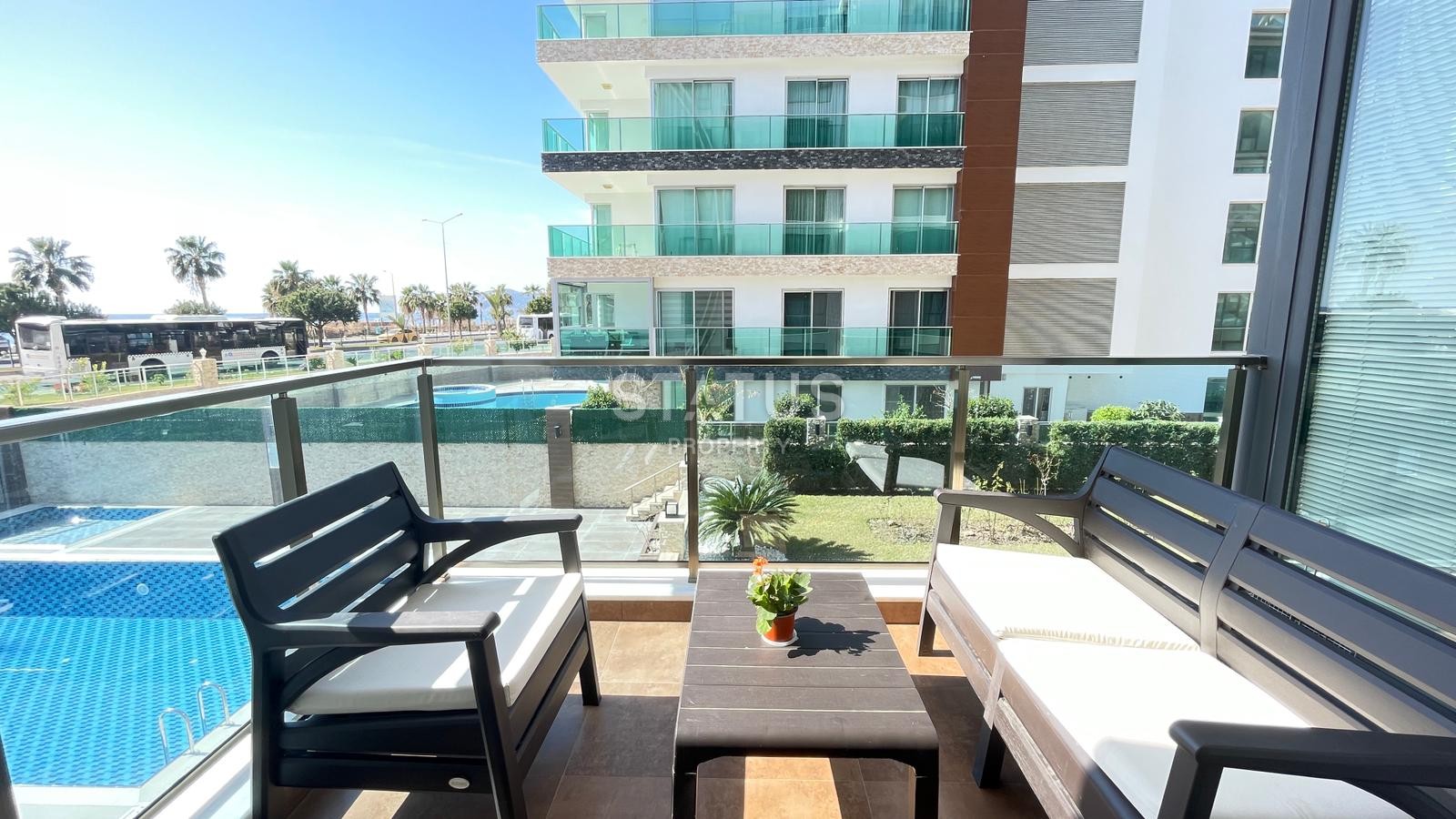 Апартаменты 1+1 на первой линии в районе Кестель, 75м2 фото 19