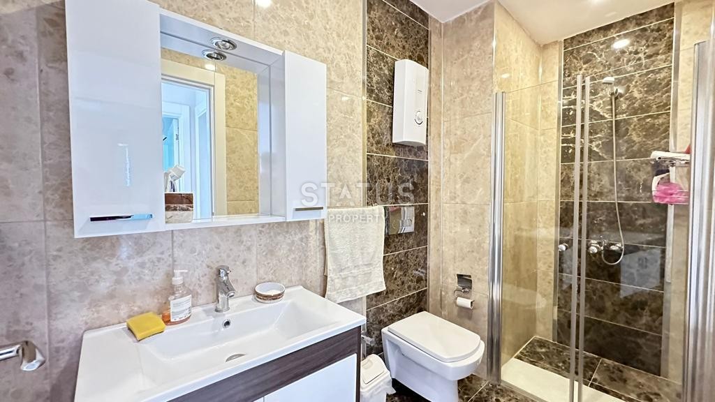 Прекрасные апартаменты 2+1 на первой линии от моря в районе Кестель, 110м2 фото 7