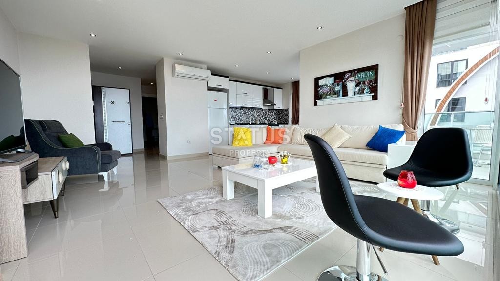 Прекрасные апартаменты 2+1 на первой линии от моря в районе Кестель, 110м2 фото 9