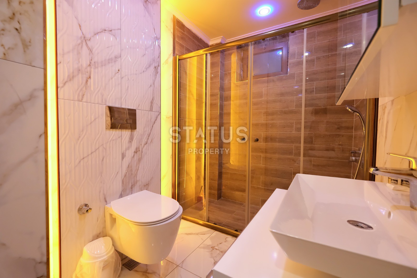 Luxury villa with sea views in a complex of villas in the Bektash area, 400m2 фото 12