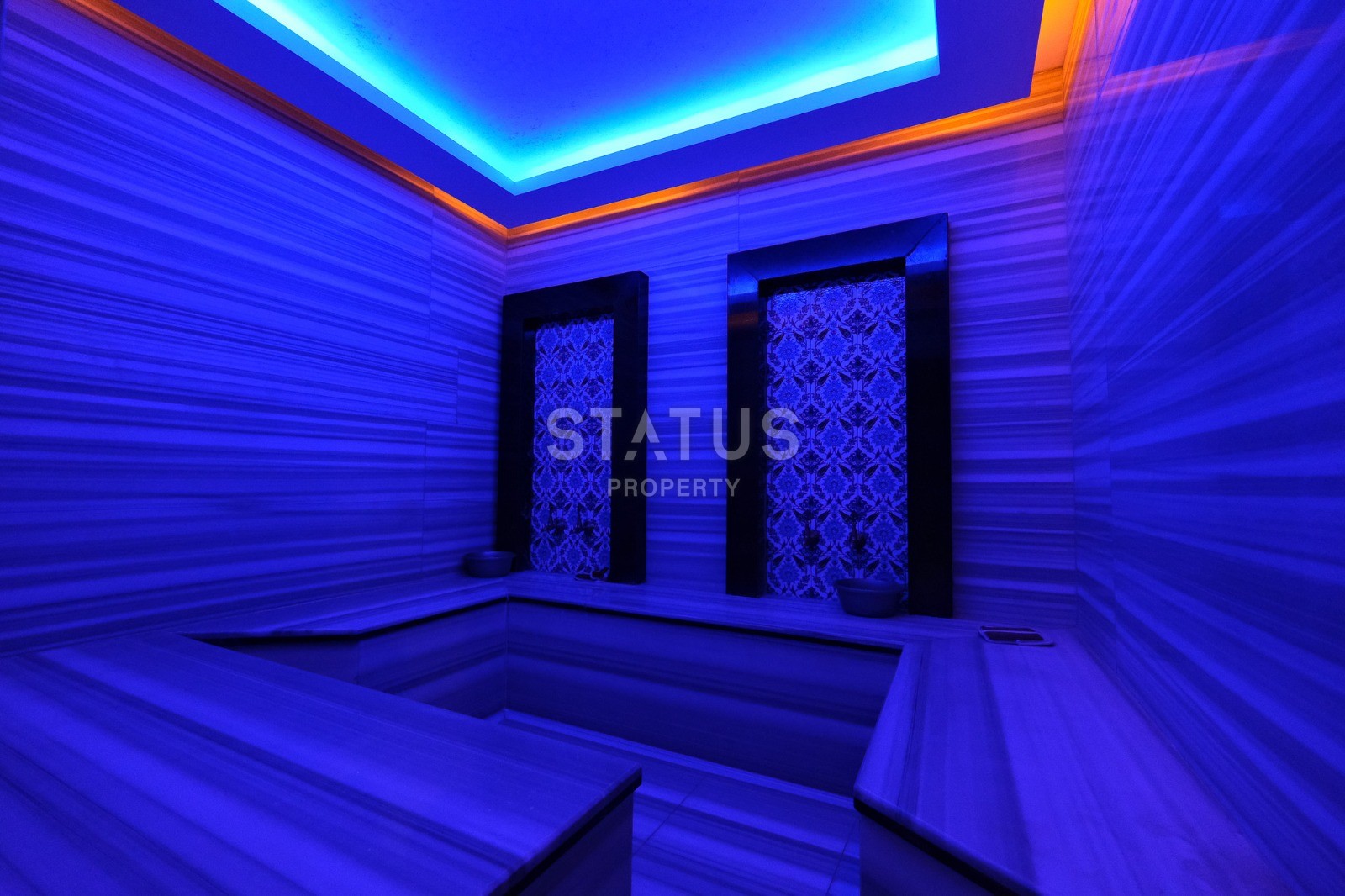 Luxury villa with sea views in a complex of villas in the Bektash area, 400m2 фото 13