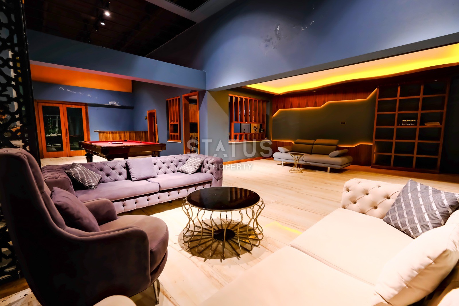 Luxury villa with sea views in a complex of villas in the Bektash area, 400m2 фото 16