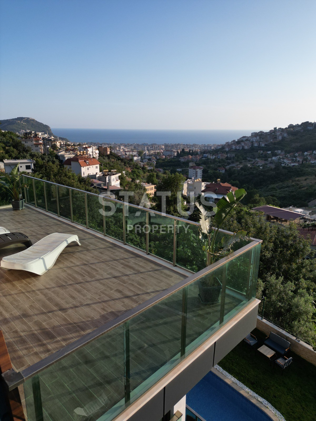 Luxury villa with sea views in a complex of villas in the Bektash area, 400m2 фото 26