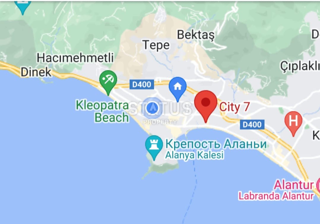 Spacious 2+1 penthouse in the center of Alanya in a new building, 130m2 фото 20