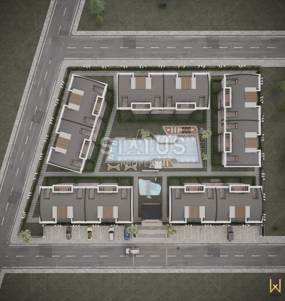 Новый проект на стадии строительства в Белеке, 50м2 фото 8