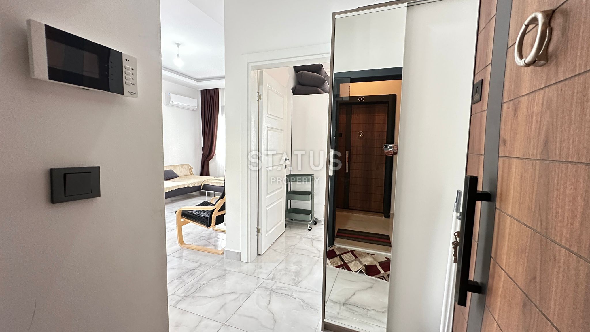 Квартира 1+1 в жилом комплексе в центре Махмутлара, 50м2 фото 5