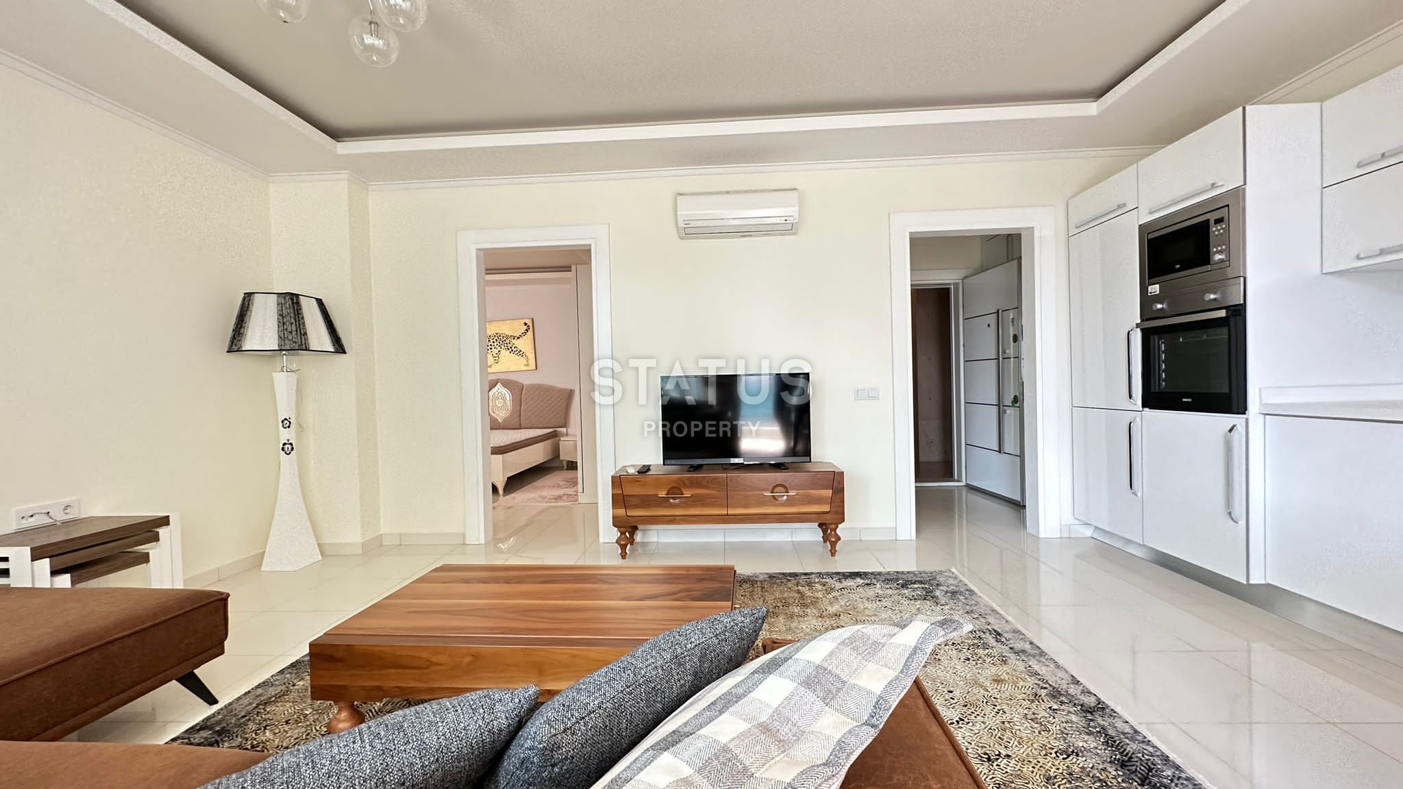 Квартира  1+1 с мебелью в районе Кестель, 65 м2 фото 4