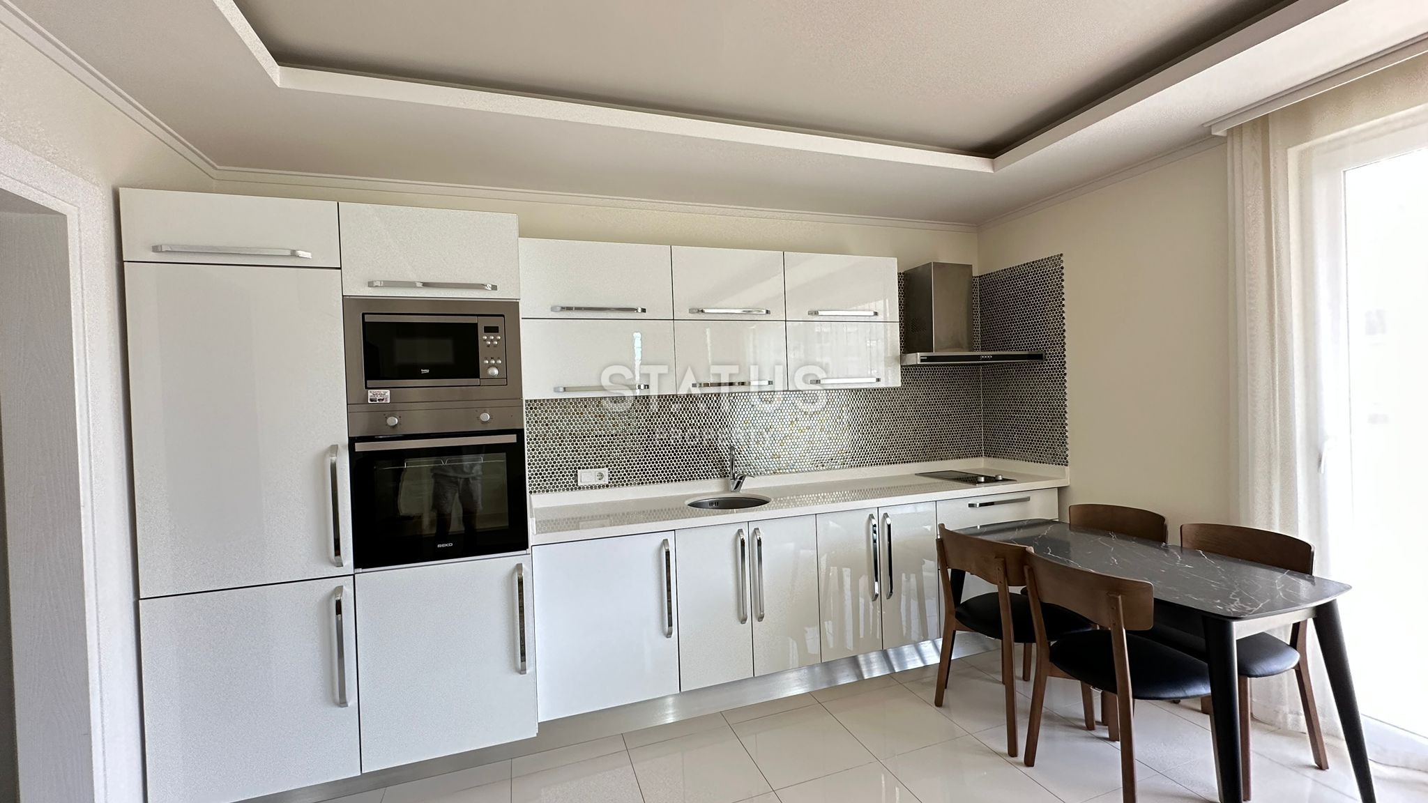 Квартира  1+1 с мебелью в районе Кестель, 65 м2 фото 18