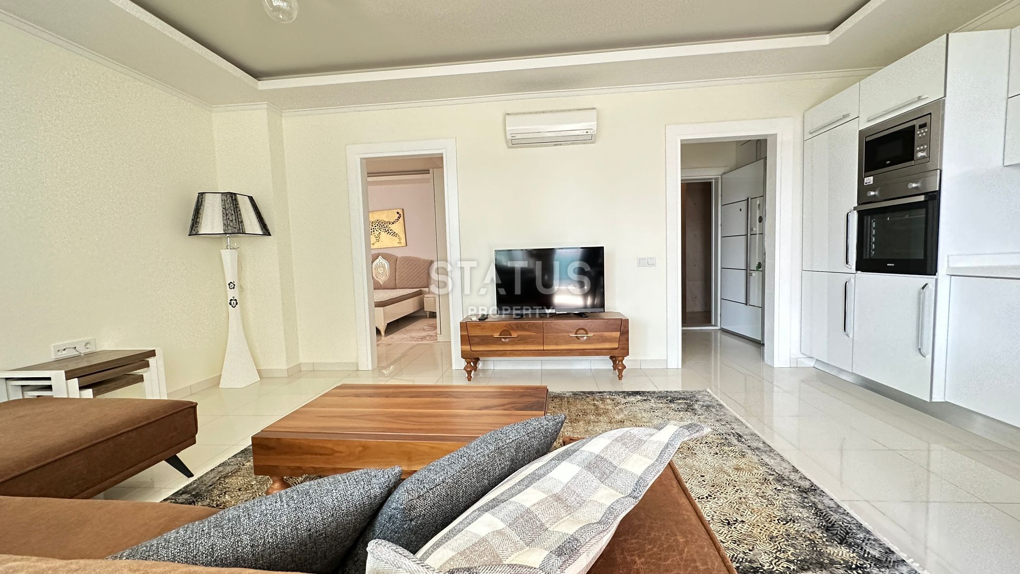 Квартира  1+1 с мебелью в районе Кестель, 65 м2 фото 19