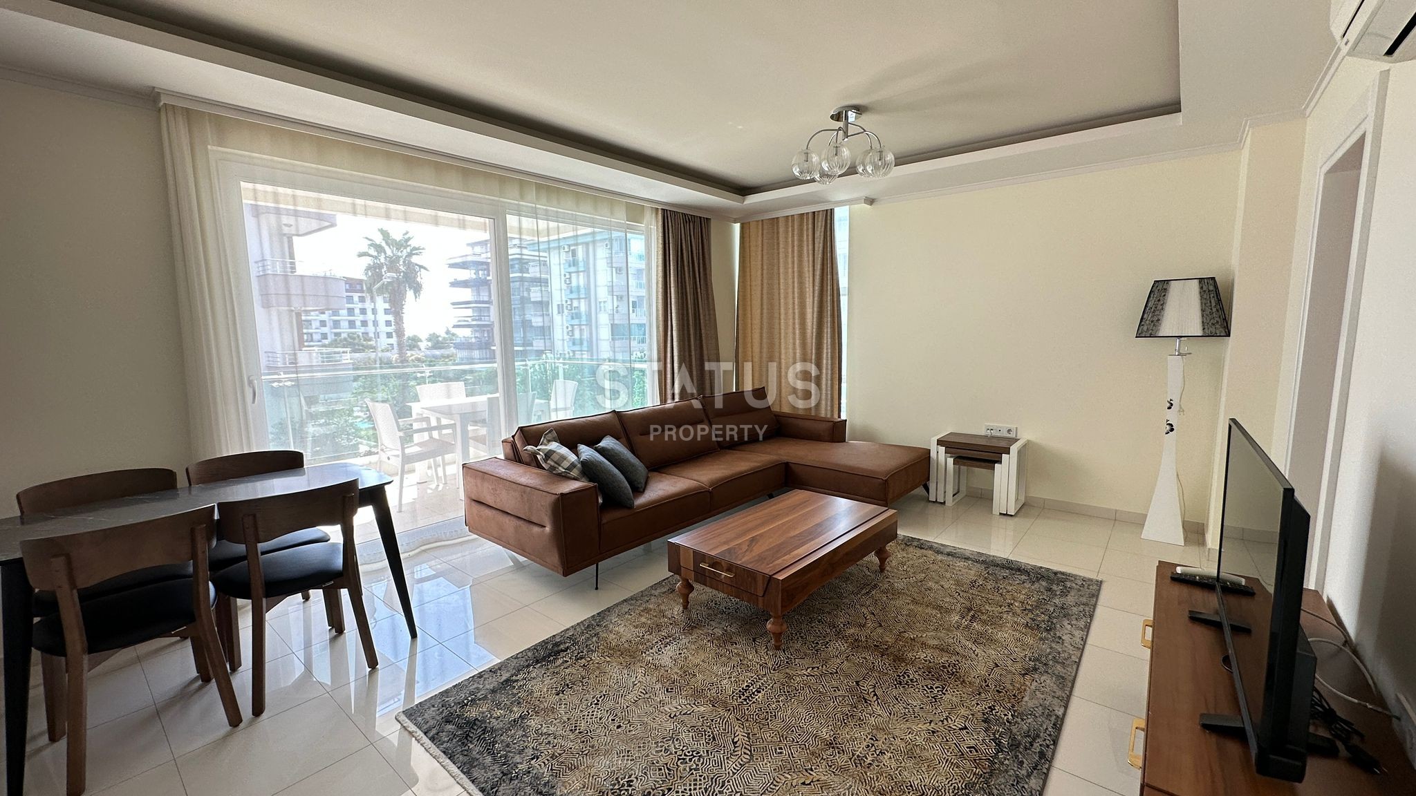 Квартира  1+1 с мебелью в районе Кестель, 65 м2 фото 22