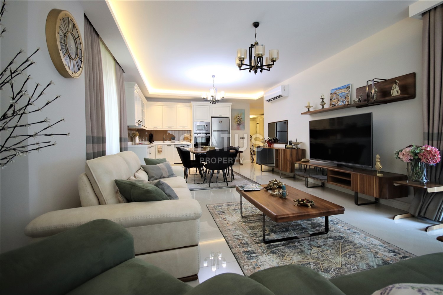 Апартаменты 4+1 в ультрасовременном архитектурном дизайне фото 9