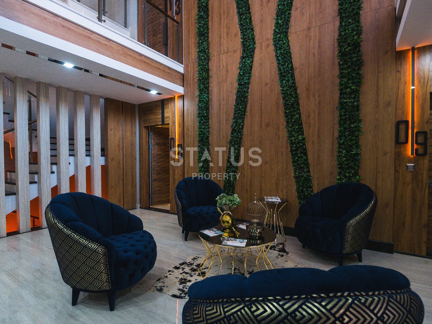 Апартаменты 4+1 в ультрасовременном архитектурном дизайне фото 33