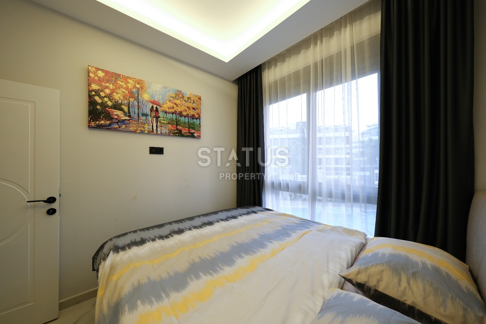 Двухкомнатная квартира в районе Оба 40 м2 фото 9