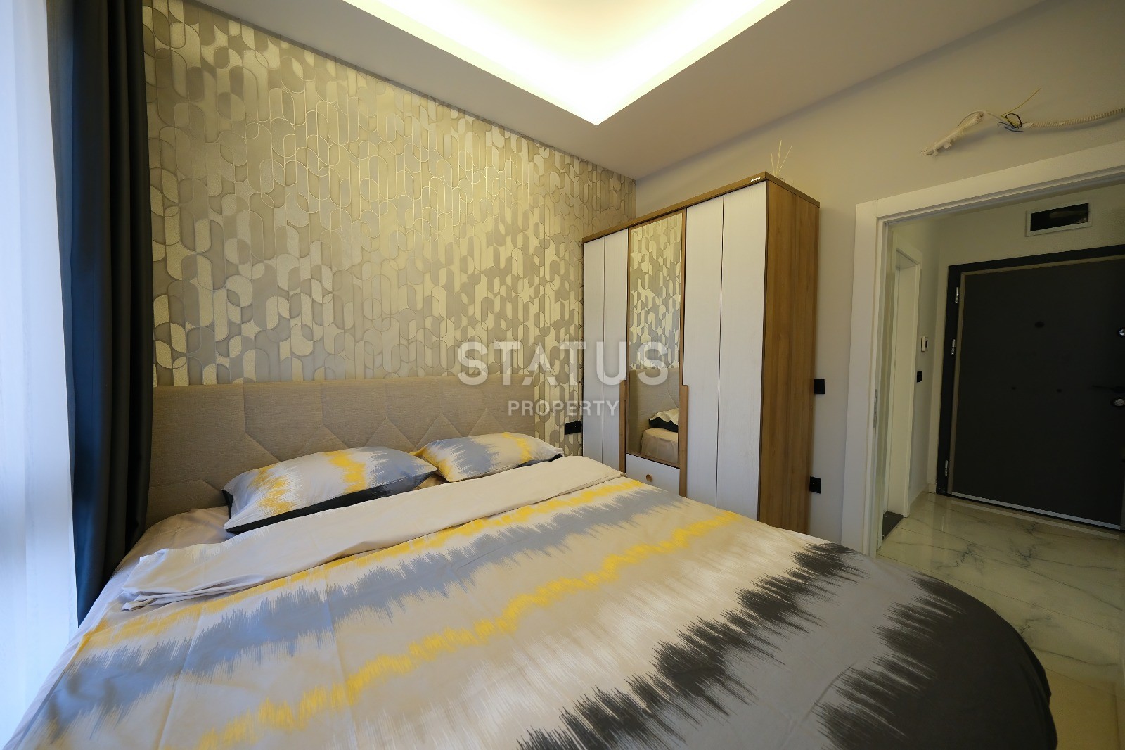 Двухкомнатная квартира в районе Оба 40 м2 фото 11